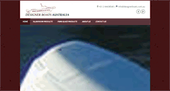 Desktop Screenshot of designerboats.com.au